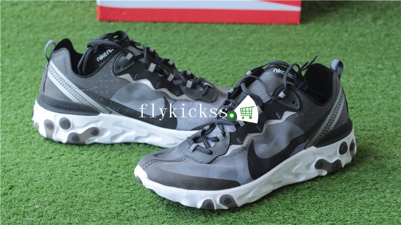 Nike React Element 87 Black White